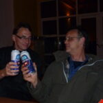 Ein weiteres Prost nach dem Gig