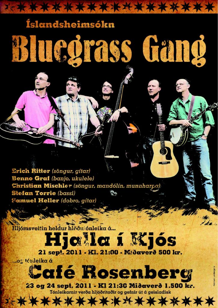 Bluegrass Gang Flyer Island