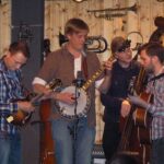 Bluegrass Gang im Rosenberg, Reykjavík: Unsere Vorband, die beste Newgrass Band Islands.